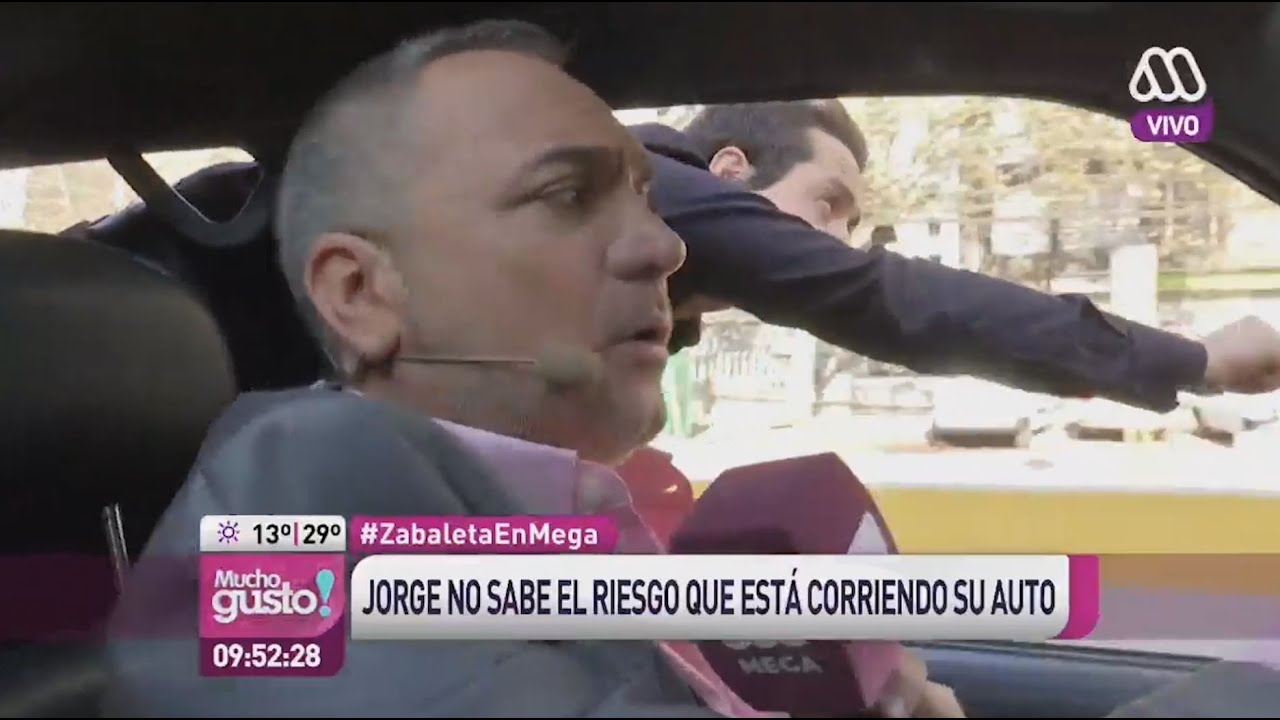 Luis jara secuestra el auto de Jorge Zabaleta - Mucho Gusto