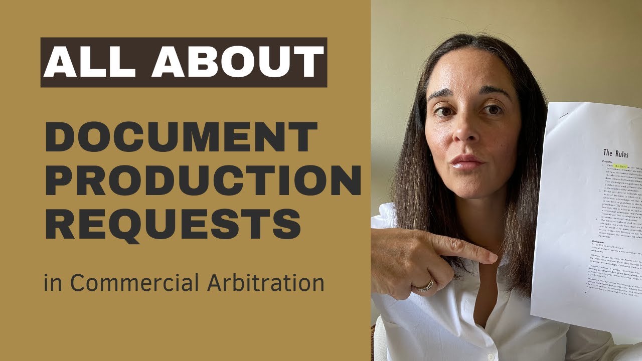 📂 Document Production in International Arbitration | What Every Aspiring Practitioner Should Know