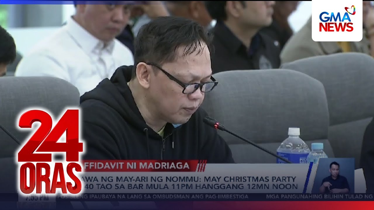 Nommu Basho Bar, itinanggi ang alegasyong may delivery roon ng pera noong Dec. 20, 2022 | 24 Oras