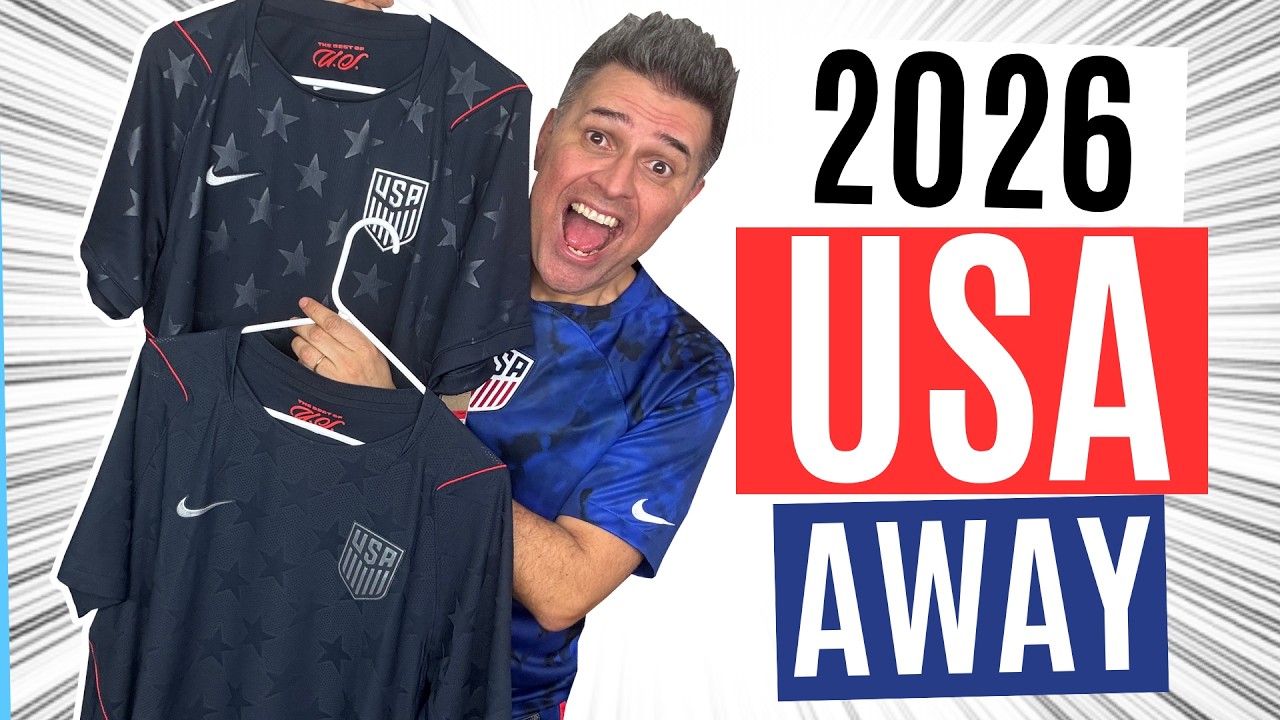 2026 WORLD CUP KIT 🇺🇸  NIKE 2026 USA AWAY SHIRT REVIEW ⭐️