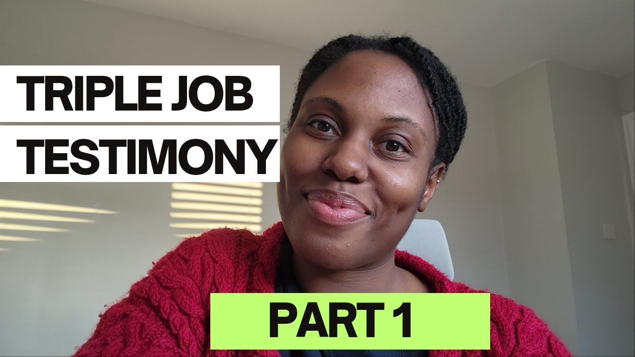 UNEMPLOYED to PROMOTED in 4 months | Triple Job Testimony | If you don't have a job, watch this