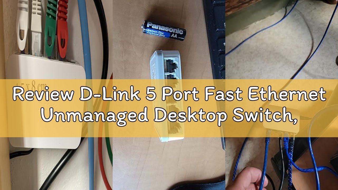 Review D-Link 5 Port Fast Ethernet Unmanaged Desktop Switch, Plug and play, Fanless design, IEEE 802