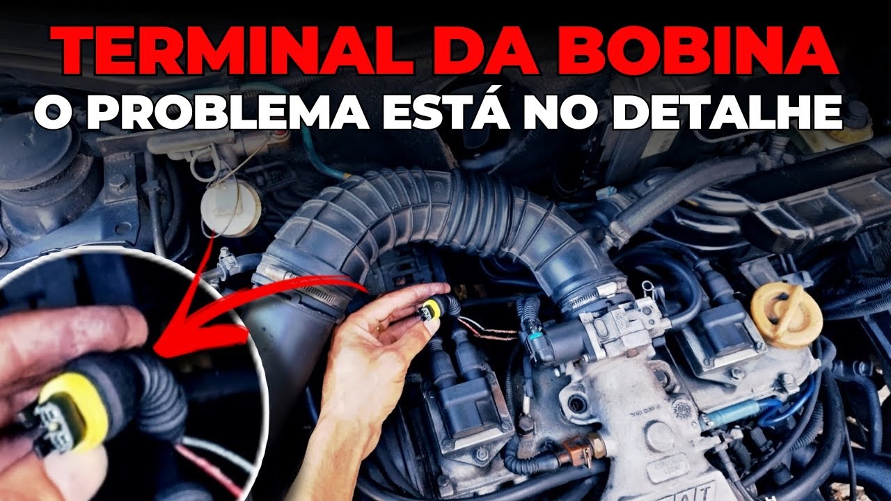 TROCA DOS TERMINAIS EL&Eacute;TRICOS DAS BOBINAS DE IGNI&Ccedil;&Atilde;O DO MOTOR FIASA | Autos & Dicas #136