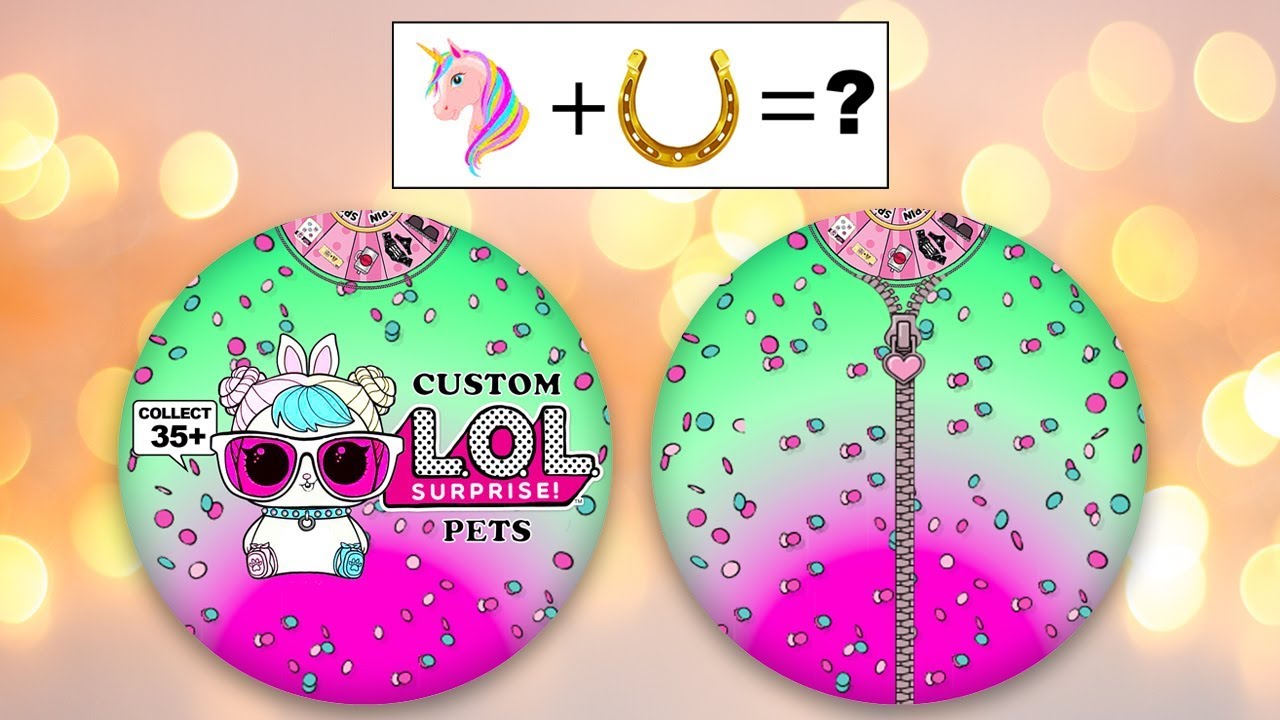 Opening 2D Paper Custom LOL Surprise Dolls Pets #9