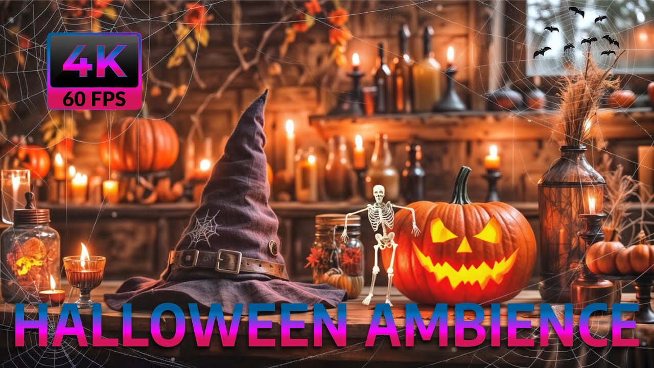 Amazing Art AI 🎃: Witch's Den 🕷️| Spooky Halloween Animation
