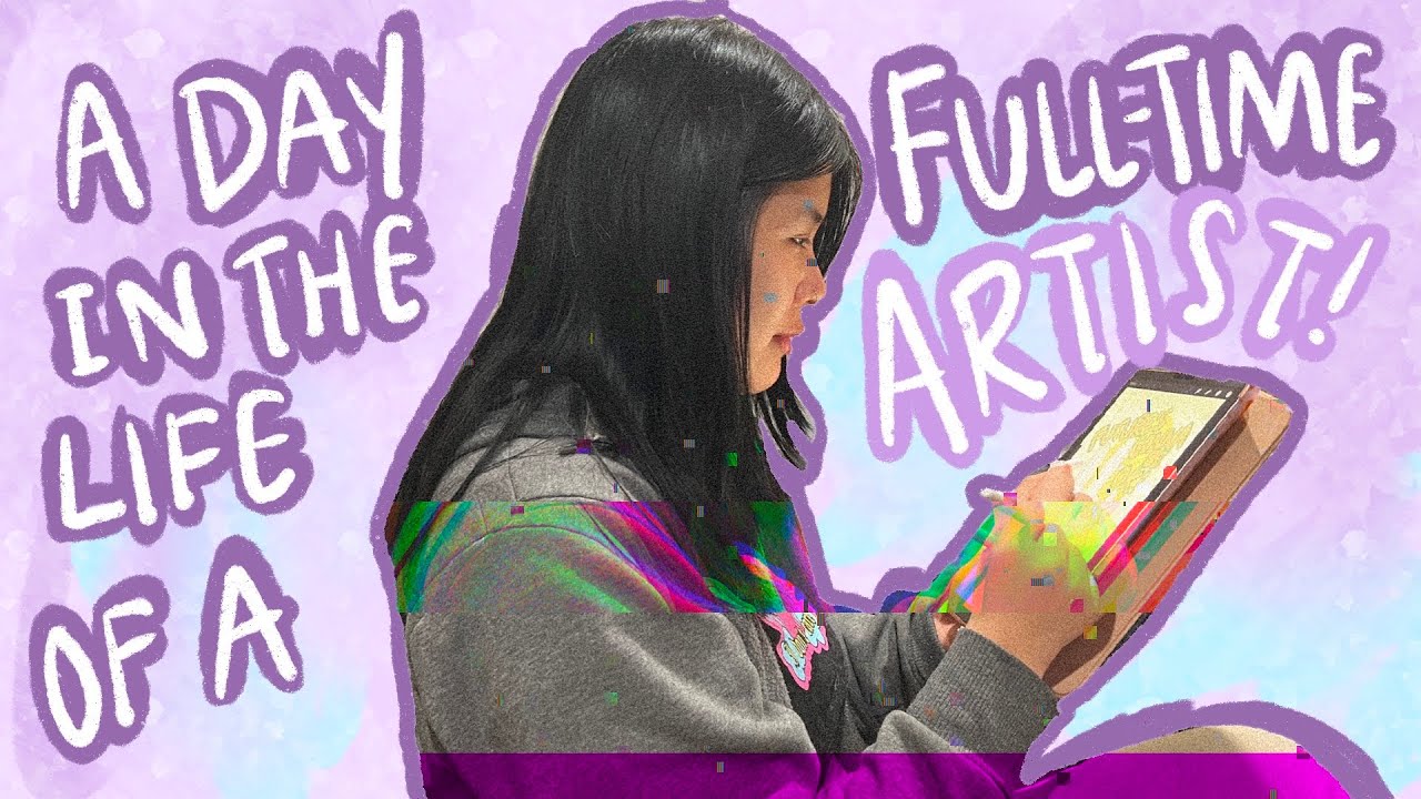 What I do as a self-employed artist | Studio Vlog