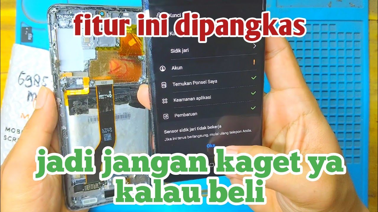 AMOLED KE INCELL SAMSUNG S20 PLUS