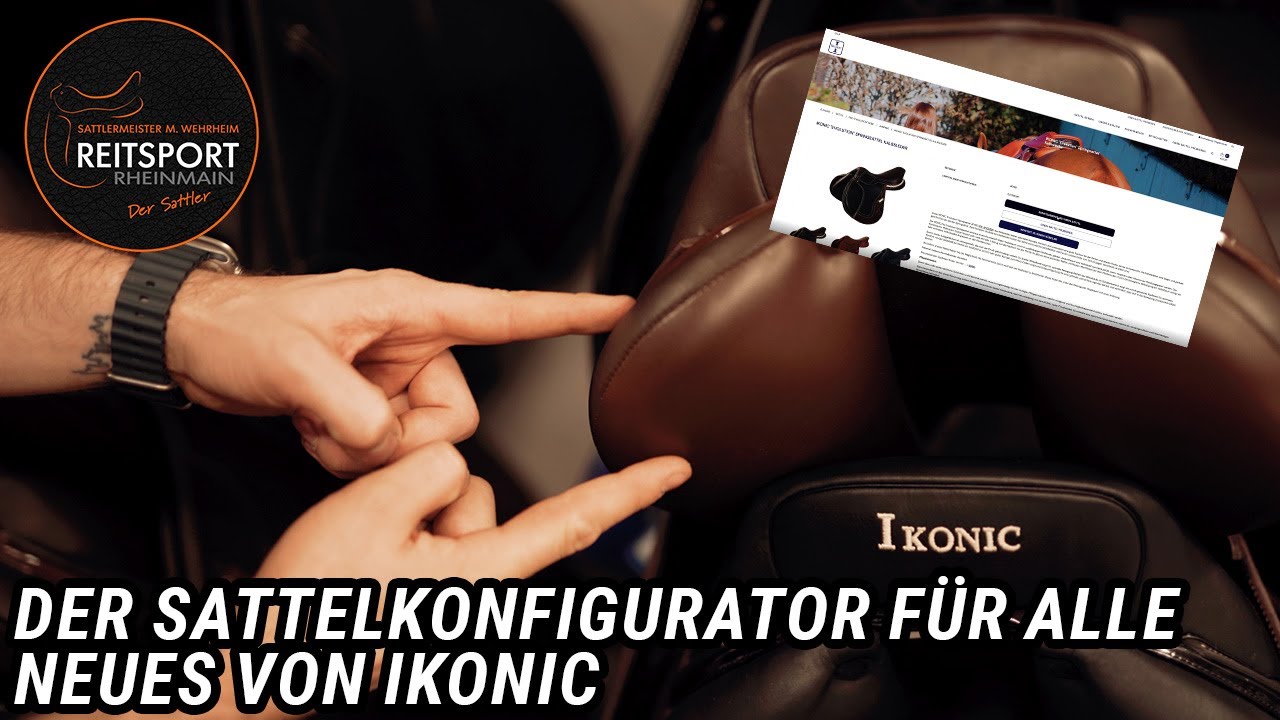 Der Sattelkonfigurator für alle | Neues von Ikonic | Reitsport-Rheinmain