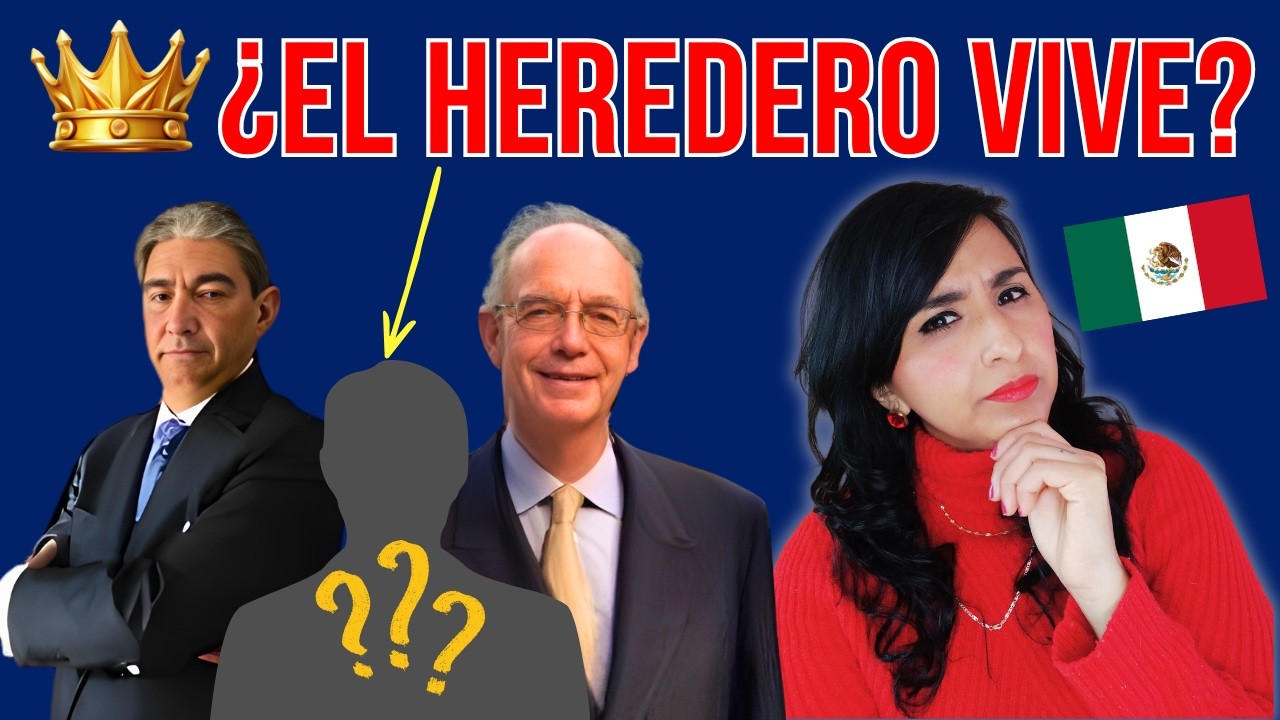 ¿Quién debería ser REY de MÉXICO hoy? (Moctezuma, Iturbide o Habsburgo) 👑 | Árbol Genealógico