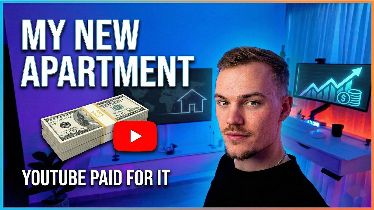 24, Living Alone Now… New Home Tour + My YouTube Earnings & Plans