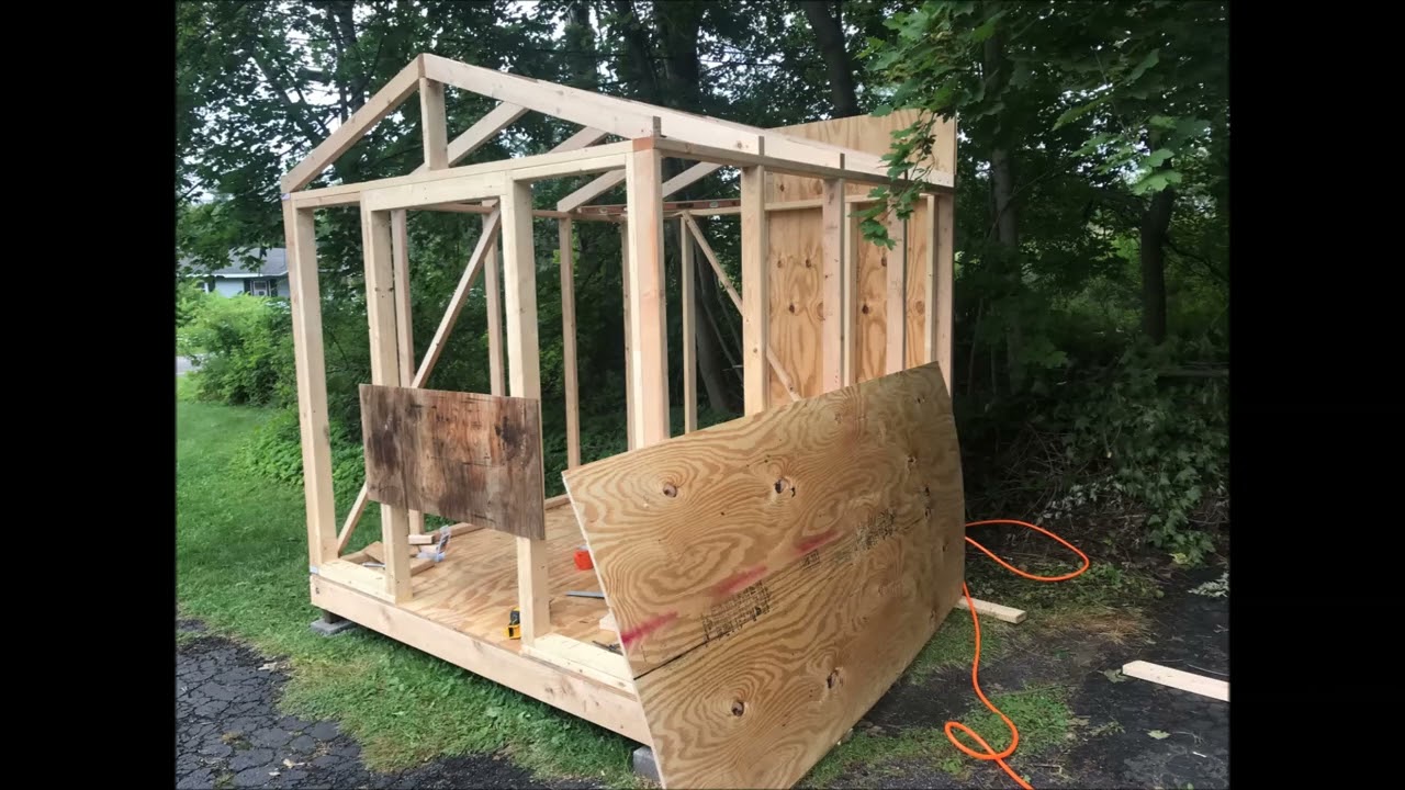 8x8 Shed Build