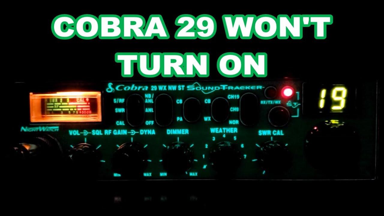 How To Fix a Cobra 29 CB Radio That Keeps Blowing The Fuse