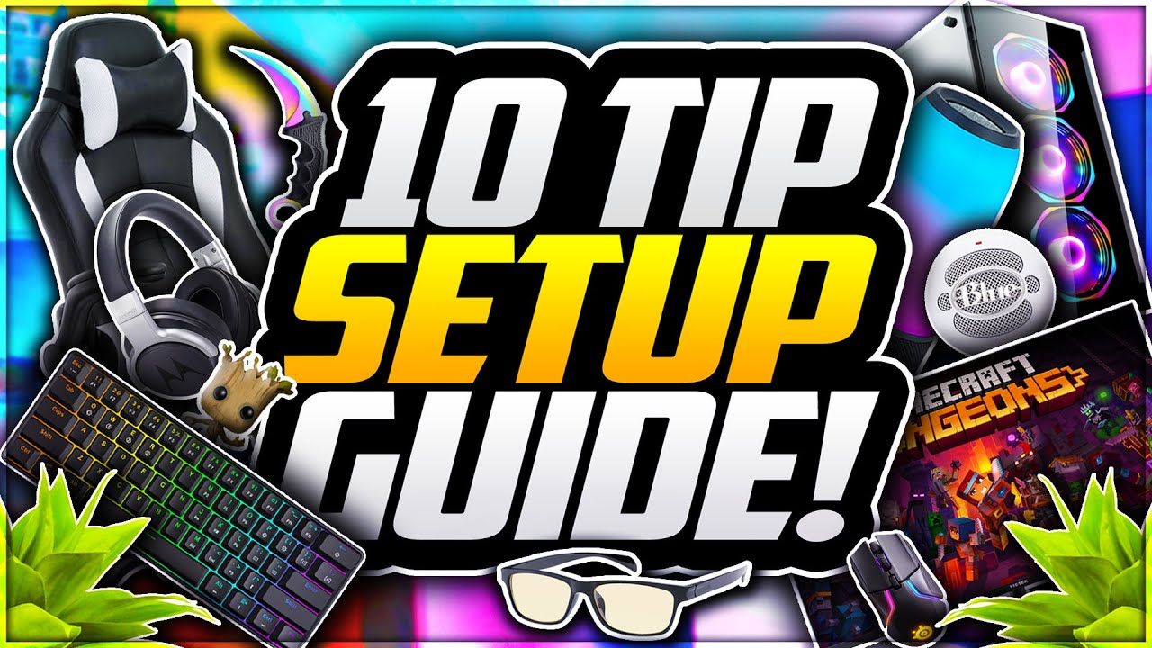 10 Tip ULTIMATE Budget Guide For a FULL Gaming Setup! 😱 How To Build a Full GAMING Setup!