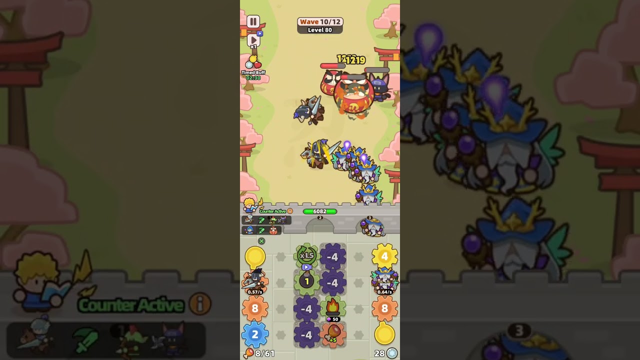 Gear Defenders - Level 80 Normal 🔥