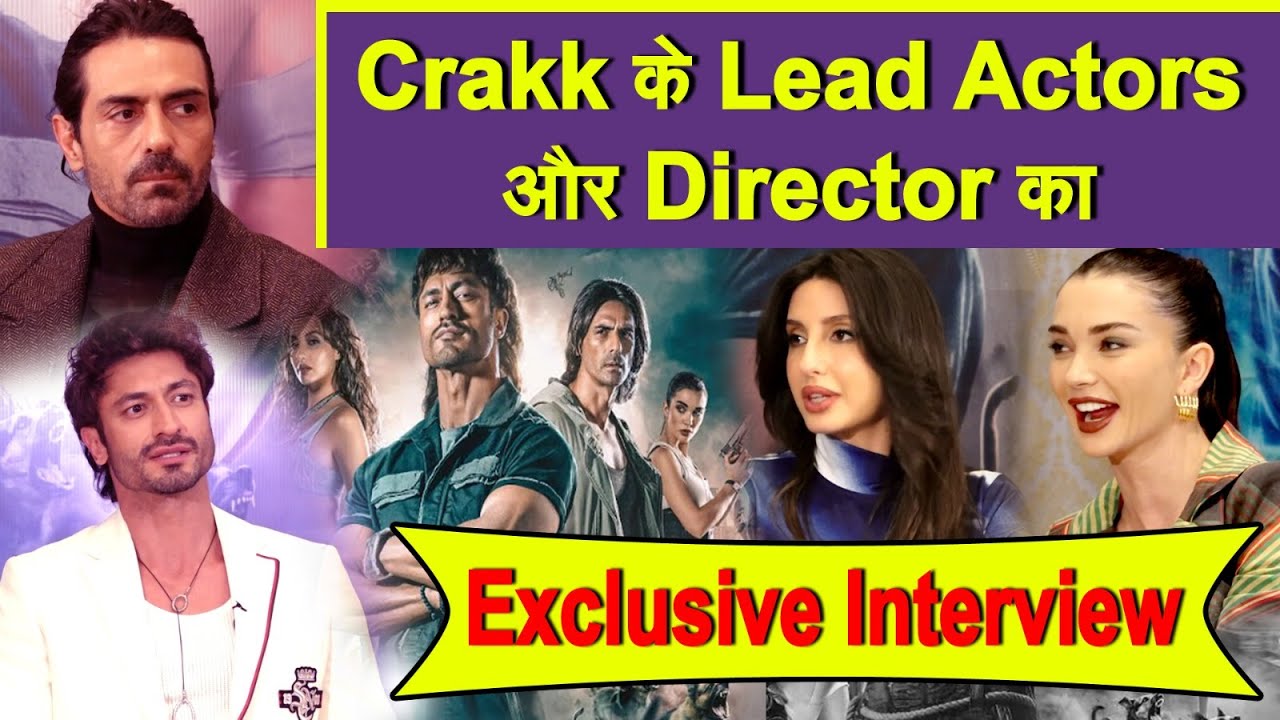 Exclusive Interview : Vidyut Jammwal || Amy Jackson || Nora Fatehi || Arjun Rampal || Crakk