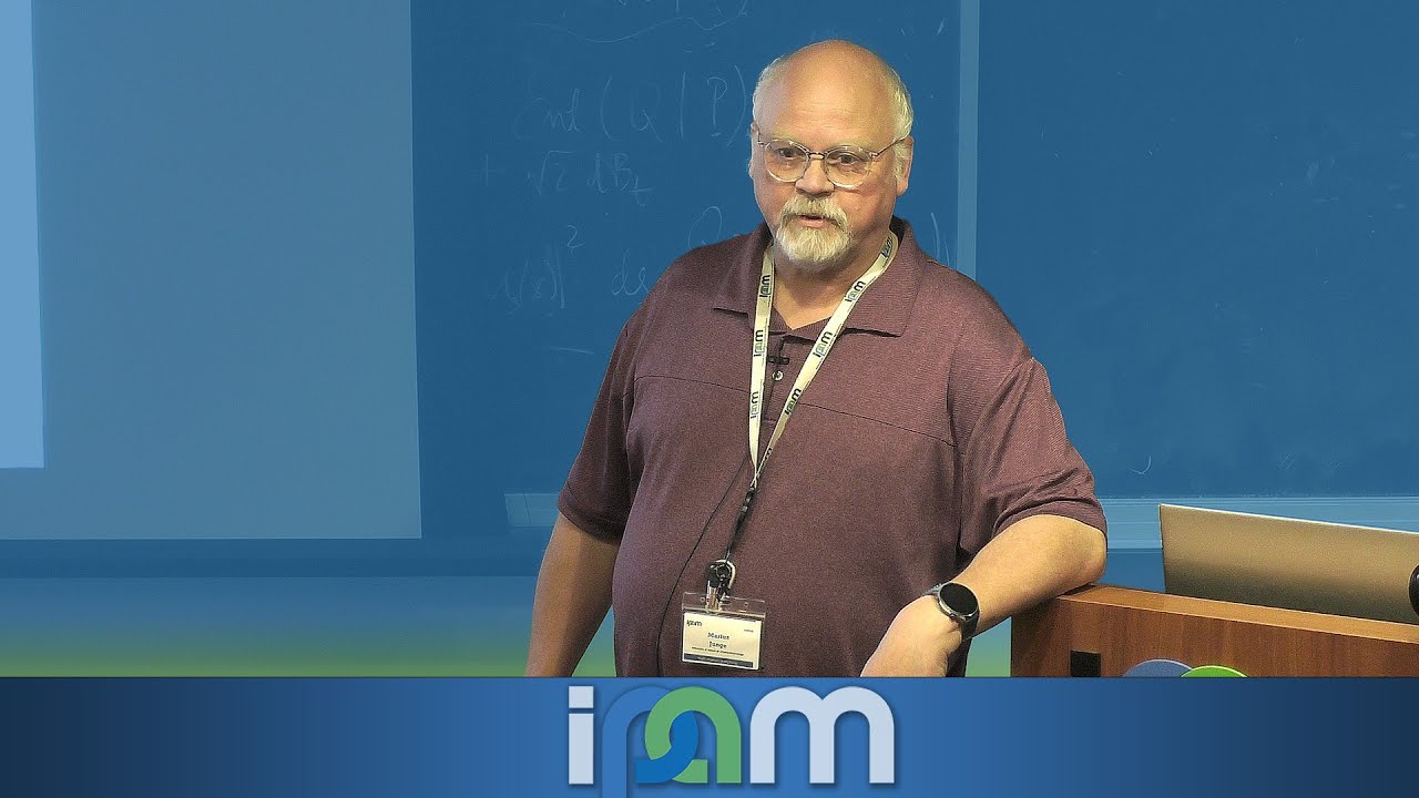 Marius Junge - Why Ricci curvature (almost) failed us in noncommutative dynamics - IPAM at  UCLA