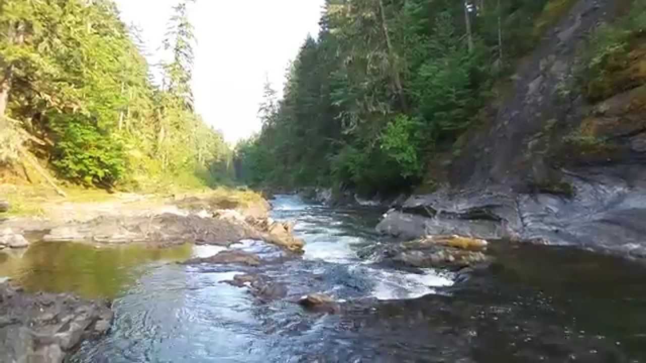 Cowichan River pools at Marie Canyon.