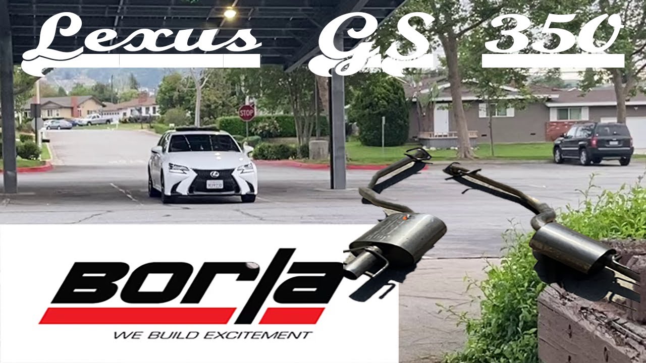 BORLA EXHAUST on Lexus GS 350 + REVIEW