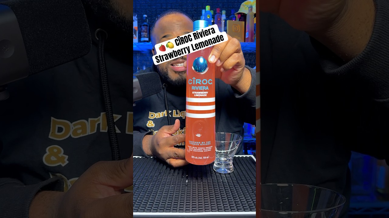 NEW‼️ 🍓🍋 C&Icirc;ROC Riviera Strawberry Lemonade Review #ciroc #vodka
