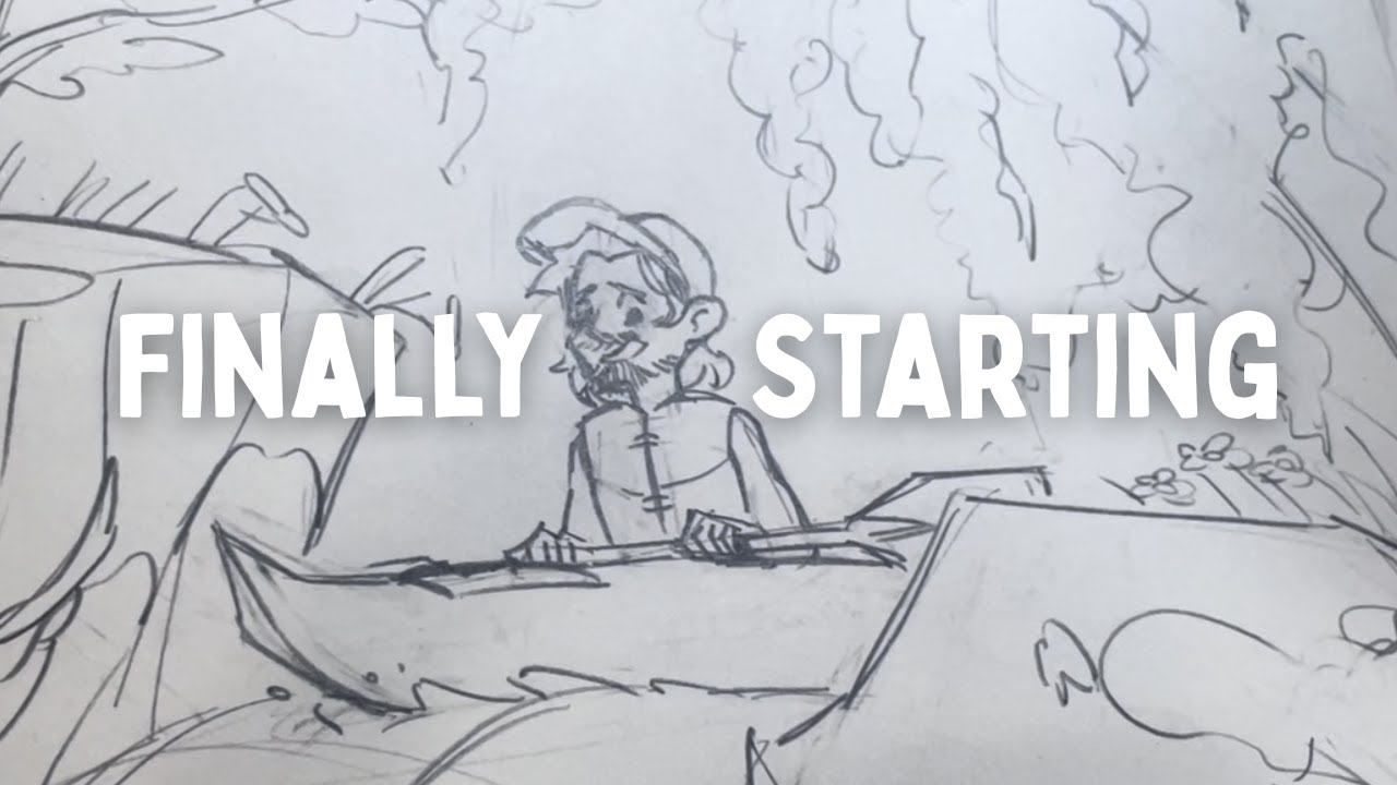 Набросок долгожданной картины