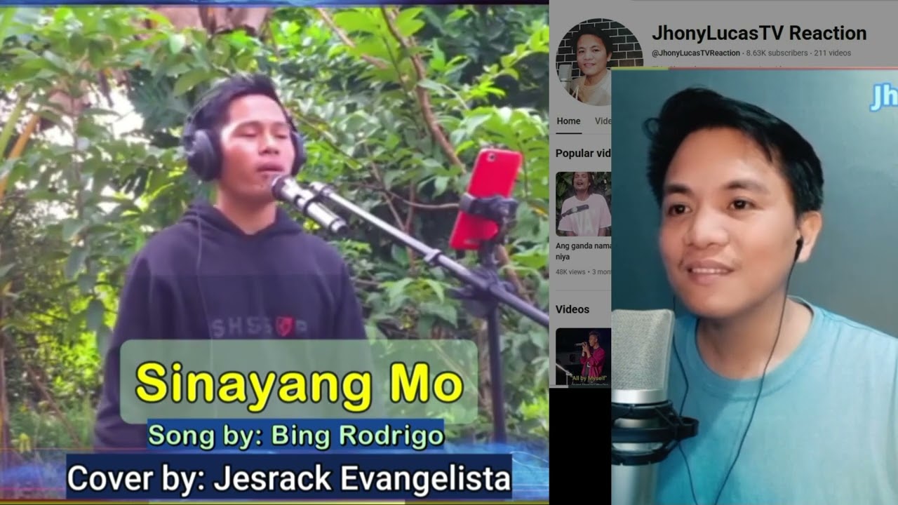 Kakarelax pakinggan ang boses, ang galing ni Jesrack Evangelista.