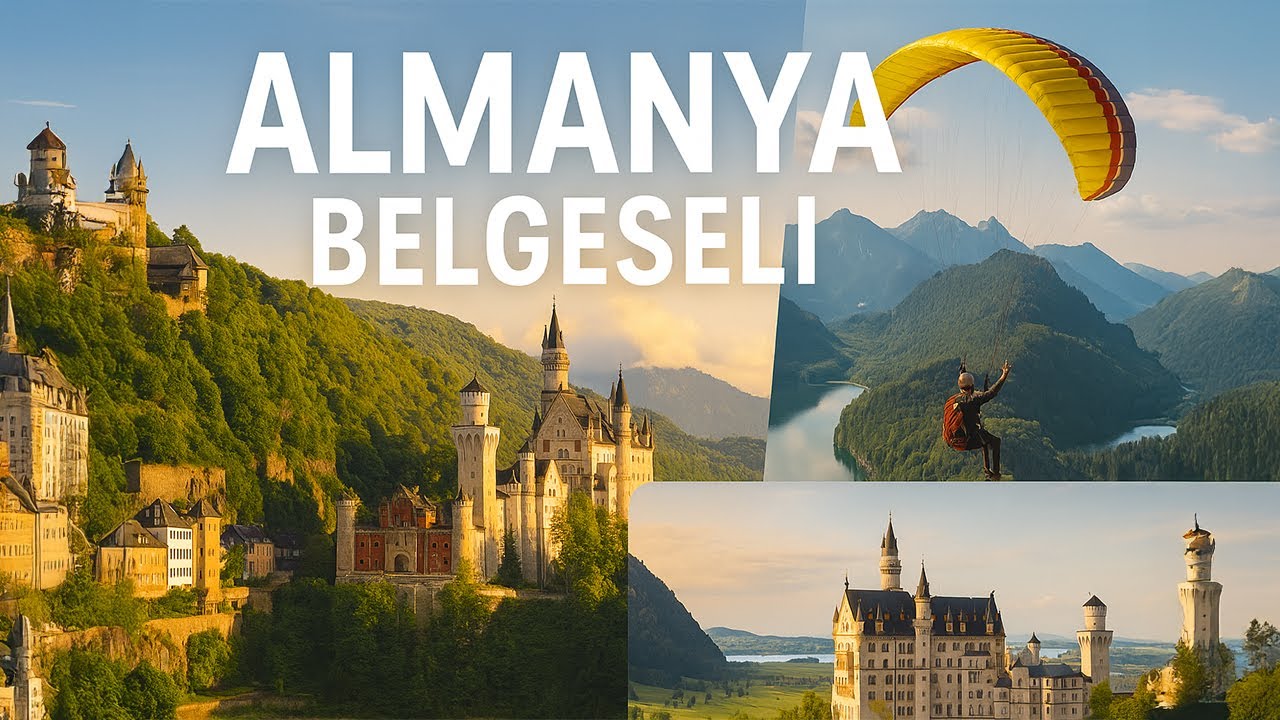 Almanya Belgeseli | Ren Vadisi, Bavyera ve K&uuml;lt&uuml;rel Yolculuk | HD