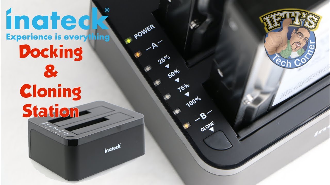 BACKUP YOUR DATA with the Inateck Dual Drive USB3.0 Docking/Cloning Station FD2002 - REVIEW
