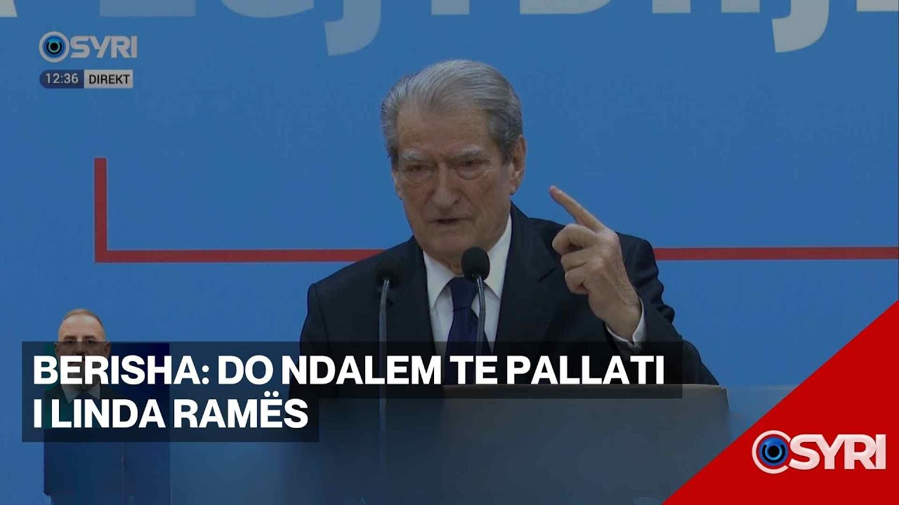 Kreu i PD, Sali Berisha konferencë me gazetarët