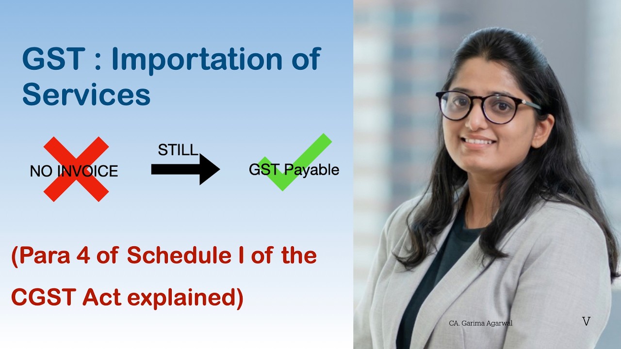 GST Deemed Supply: Import of Services from Related Person/ Establishment abroad (Para 4, Schedule I)