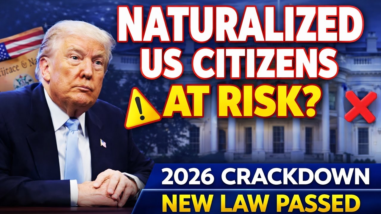 Breaking⚠️US Immigration Crackdown: Naturalized US Citizens at Risk!