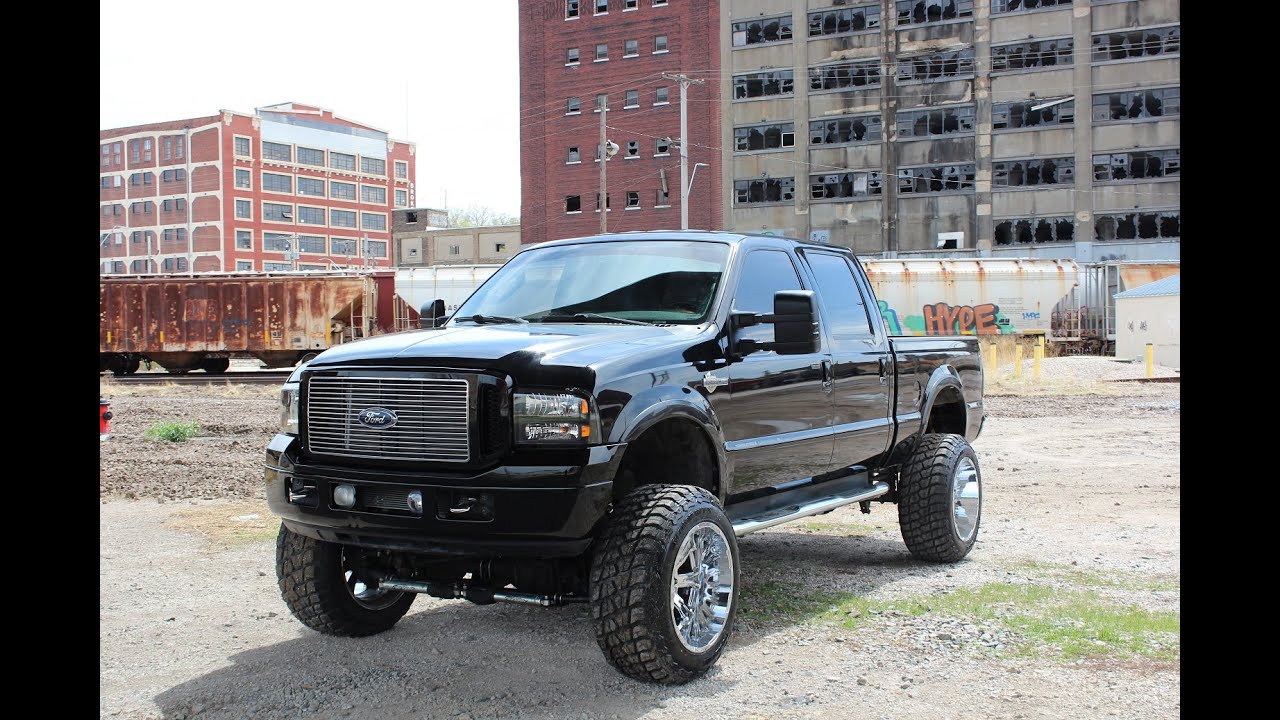 2005 Ford F250 fx4 Harley Davidson Edition, Lifted 6in on 22x14s 37s! FOR SALE!! Powerstroke Diesel