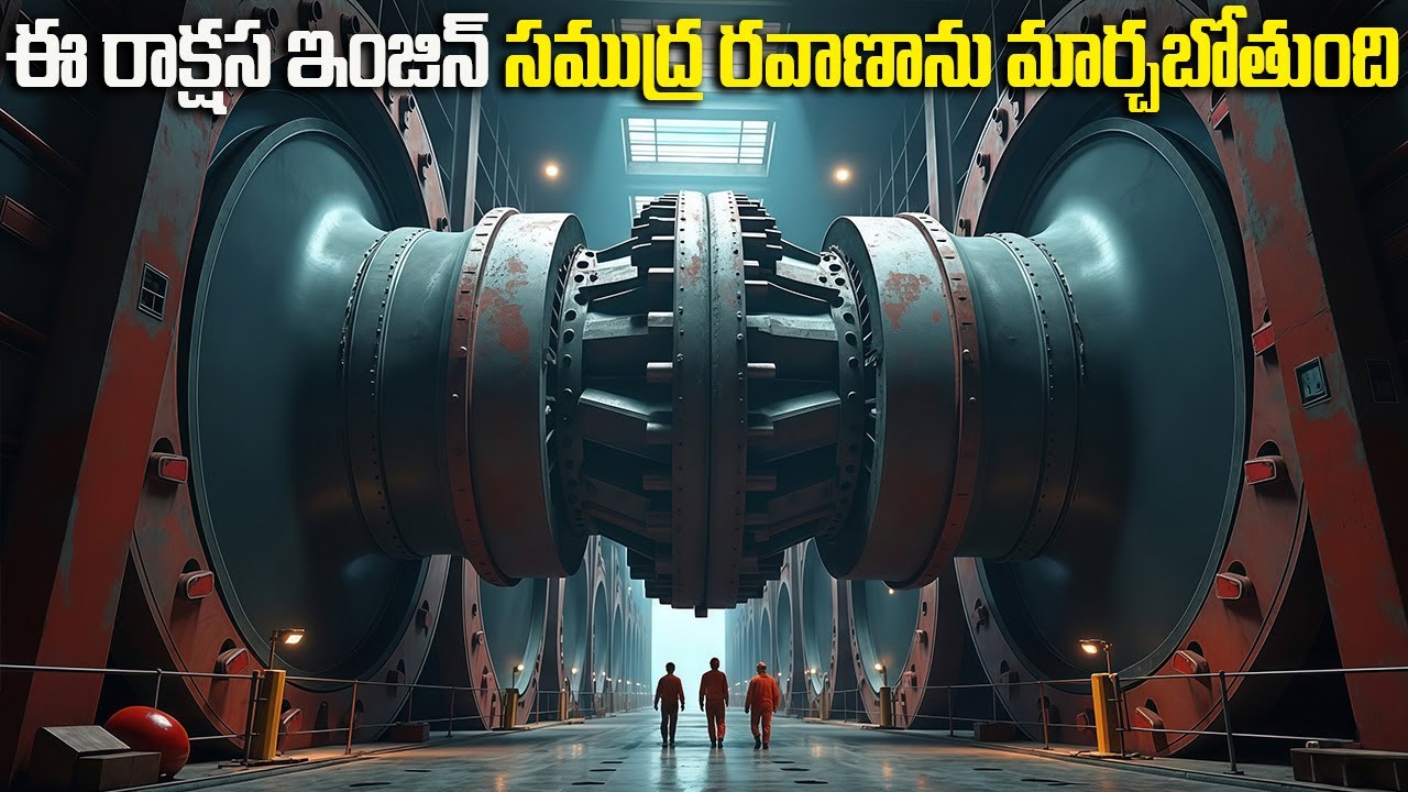 సముద్రపు రవాణాను మార్చబోతున్న రాక్షస ఇంజిన్ | Mega LNG Ship Story | FN-20 Telugu