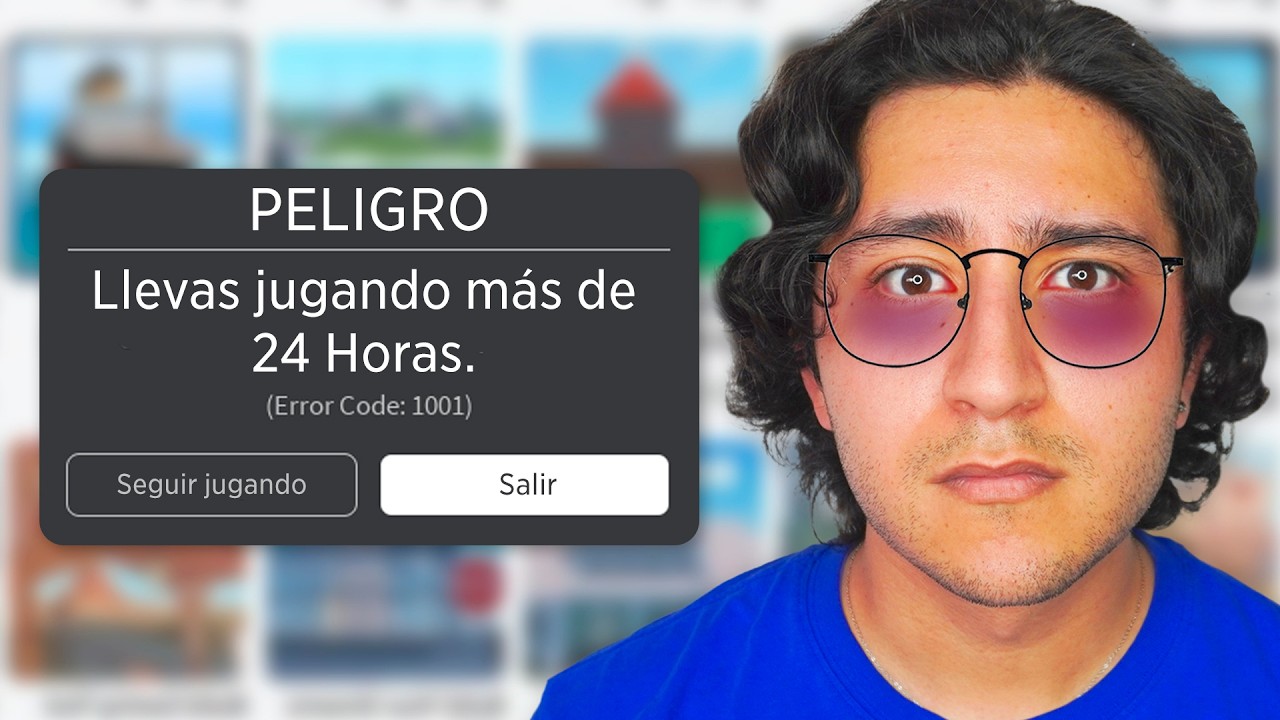 I spent 24 HOURS on ROBLOX ⏱️😭