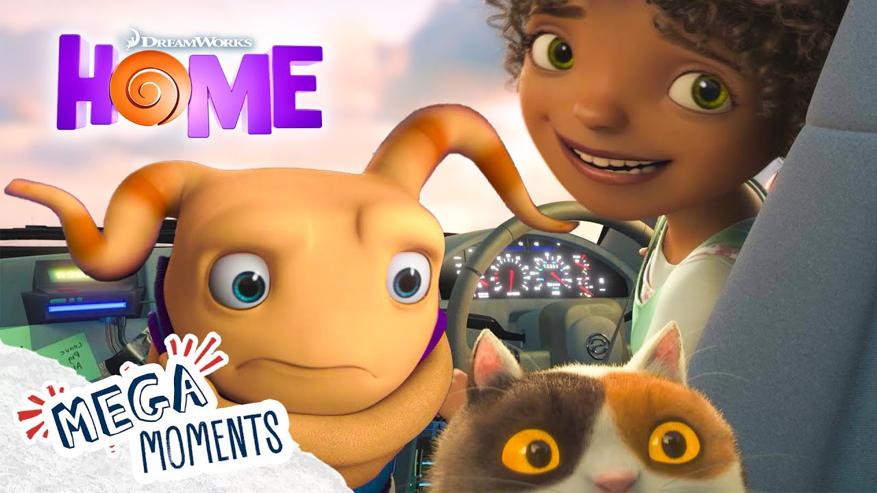 Boov Alien Dance Party! 🚘 👽 | Home | Movie Moments | Mega Moments