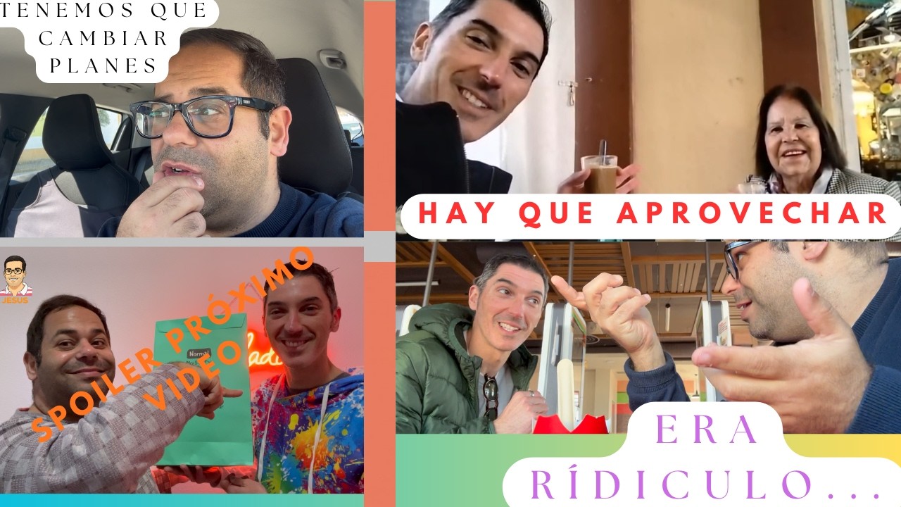 Tenemos que CAMBIAR LOS PLANES😳  Hay que APROVECHAR EL BUEN TIEMPO☀️  Hacemos SPOILER pr&oacute;ximo video📹