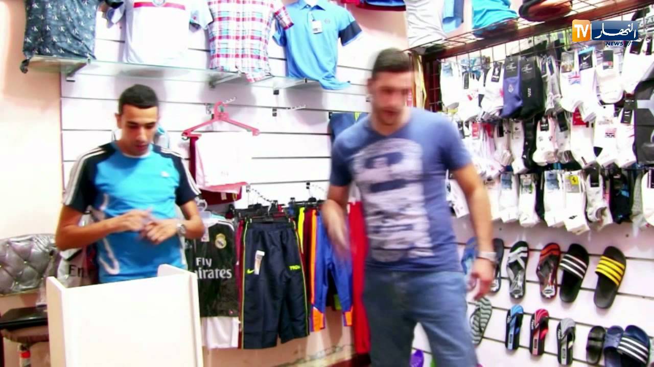 هدرة نقية الحلقة 19 : بائع الملابس في الجزائر  مع l'inconnu
