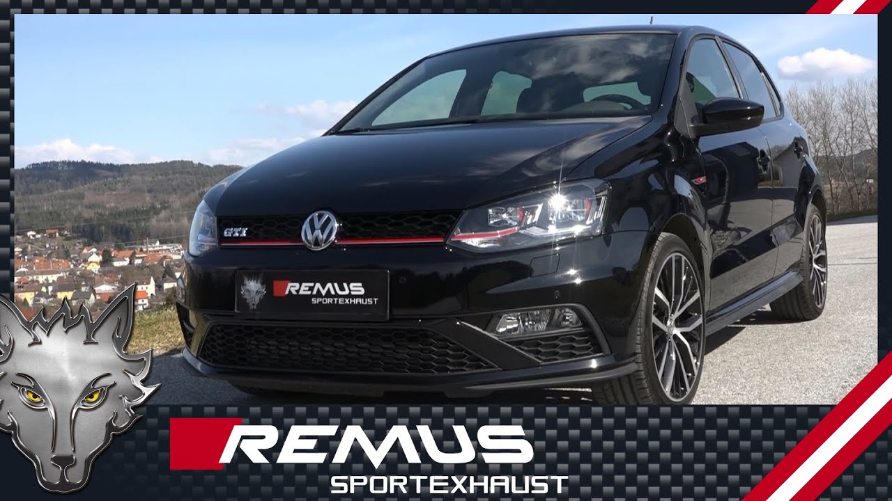 VW Polo V GTI with REMUS Cat-Back system