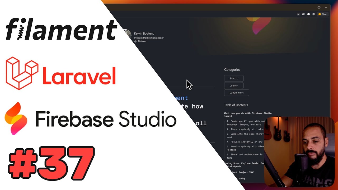 Crie um ambiente GRÁTIS com Firebase Studio + Filament v4 #filament #laravel #firebasestudio