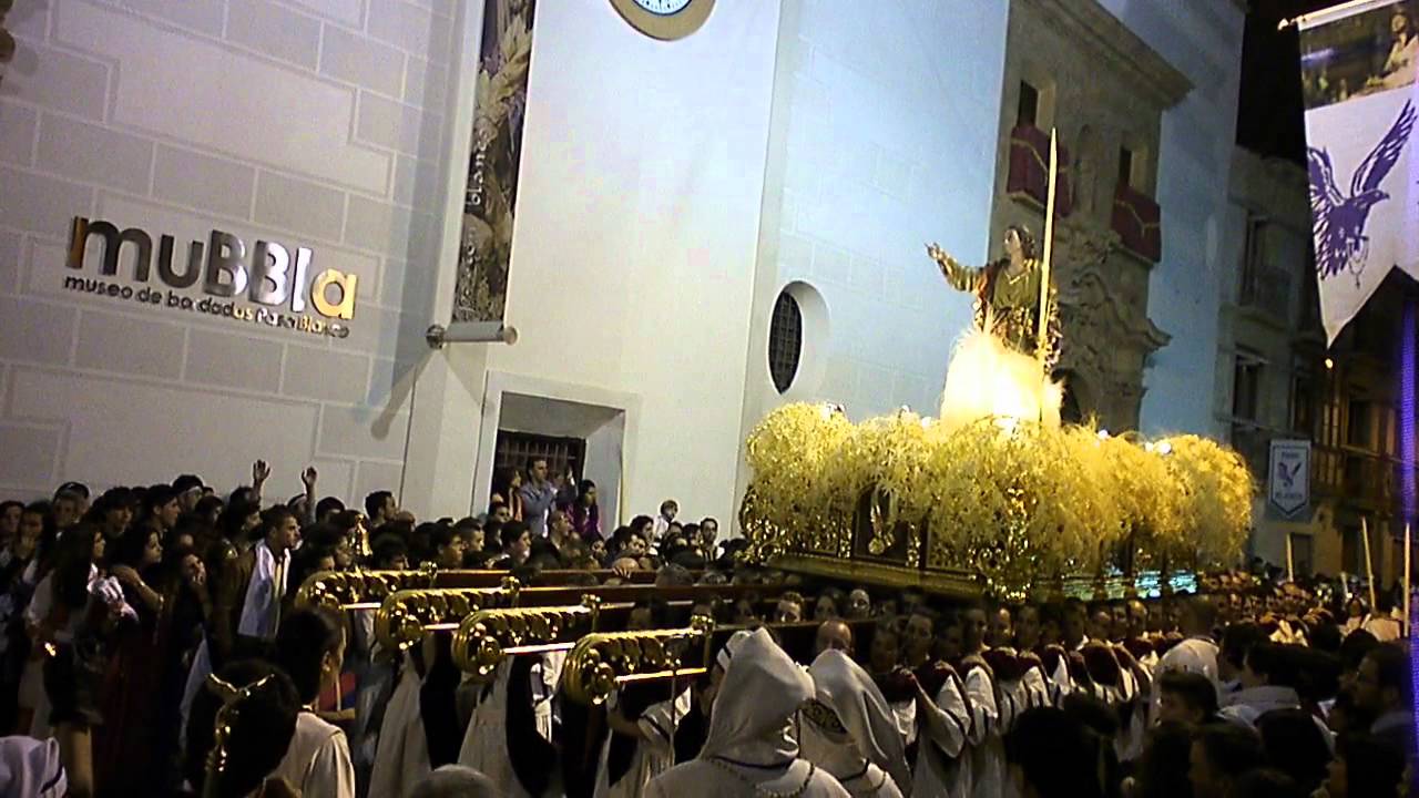 Domingo de Ramos - Recogida de San Juan de la Palma Paso Blanco, Lorca.avi