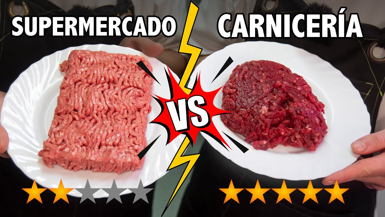 🔥La VERDAD detr&aacute;s de la CARNE PICADA del SUPERMERCADO | Etxezarreta