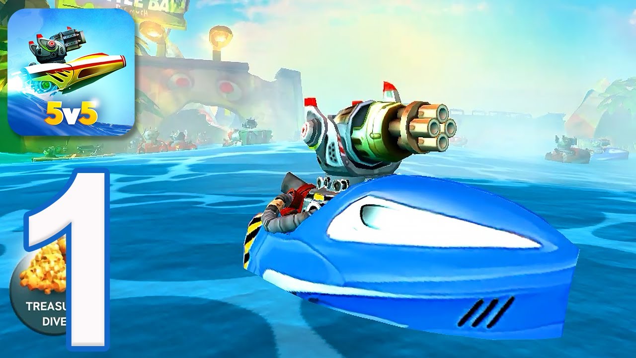 Battle Bay - Gameplay Walkthrough Part 1 - Tutorial (iOS, Android)