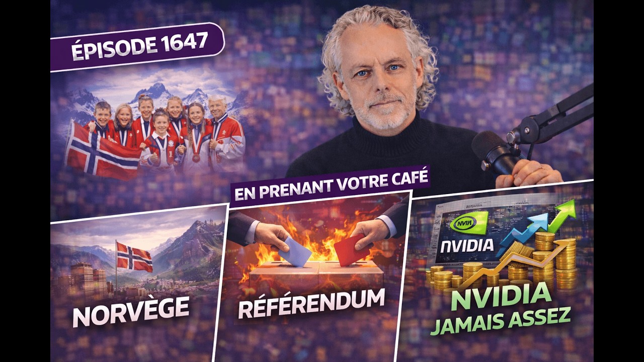 🎙️🟣 Épisode 1647 — Norvège, référendum et Nvidia jamais assez