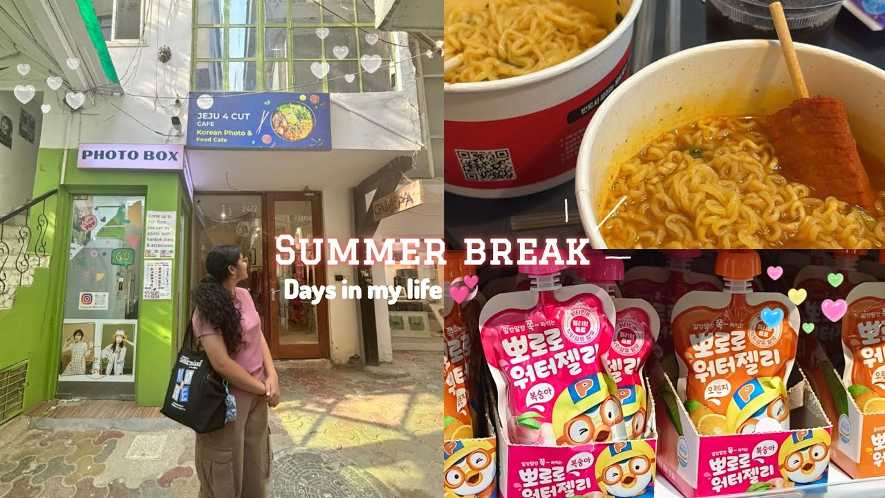 Spending time with friends exploring new spots in Delhi 💫 ft. korean food, cute cafés & jewellery 💖