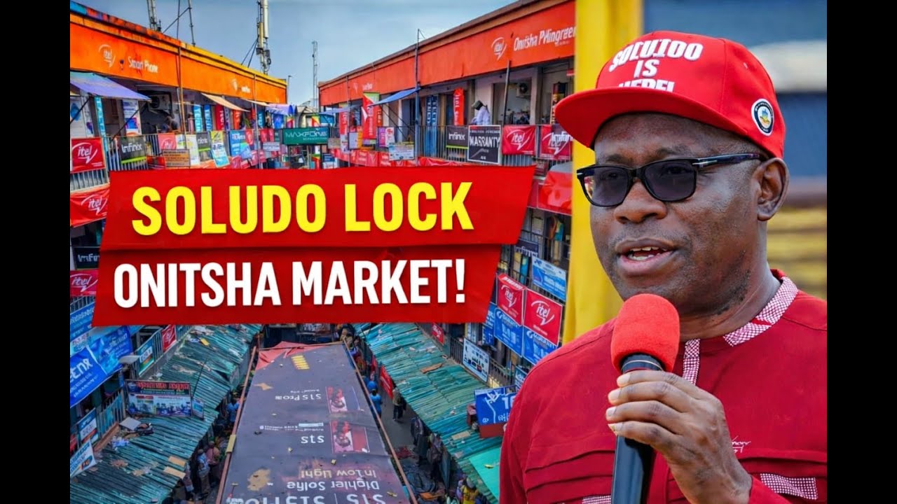SOLUDO LOCK ONITSHA MARKET FOR ONE WEEK AS Traders Still Dey Do Monday Sit-At-Home 😳