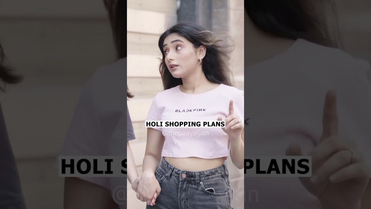 Shopping for Holi | #holi #trending #celebratewithshorts