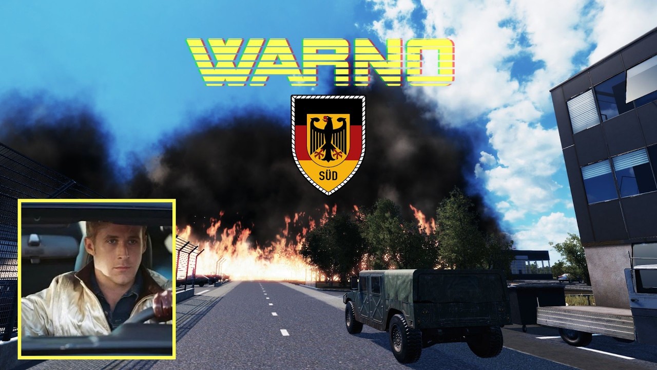 We Drive Into Napalm! Warno 10v10 MP.