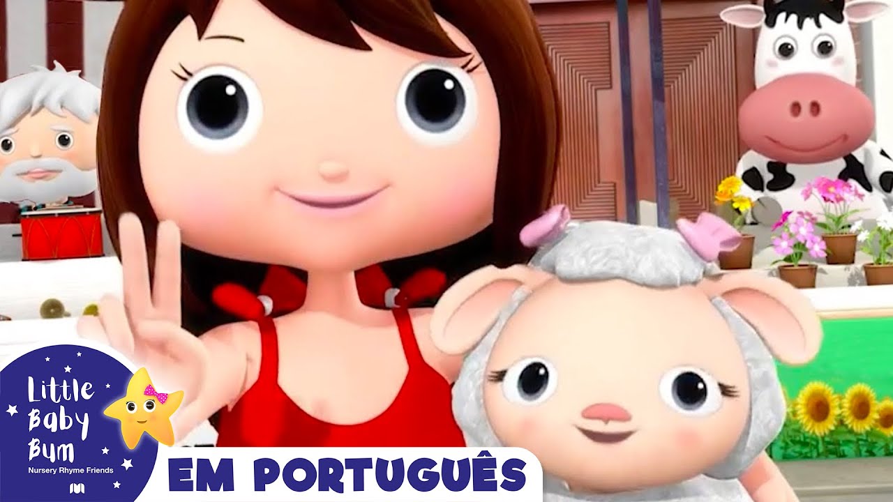 Maria Tinha Um Cordeirinho | Little Baby Bum em Português | Músicas Infantis e Desenhos Animados