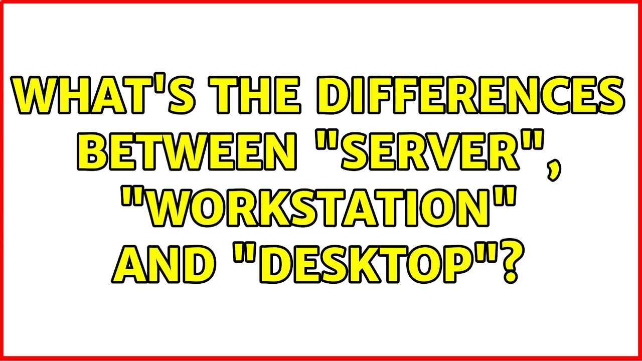 What's the differences between 