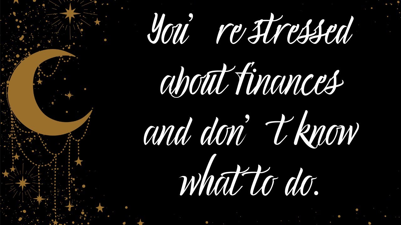 Your Stressed About Finances and Don't Know What to Do