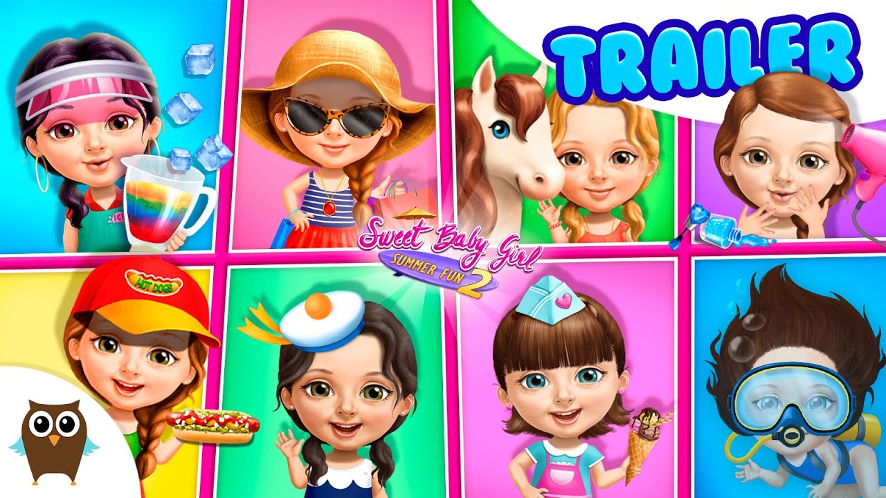 Vacation! 🌞🌴 Sweet Baby Girl Summer Fun 2 | TutoTOONS